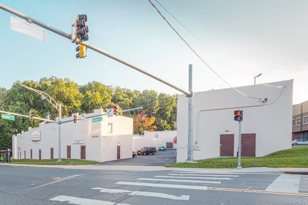 Street view of the Castle self-storage facility.