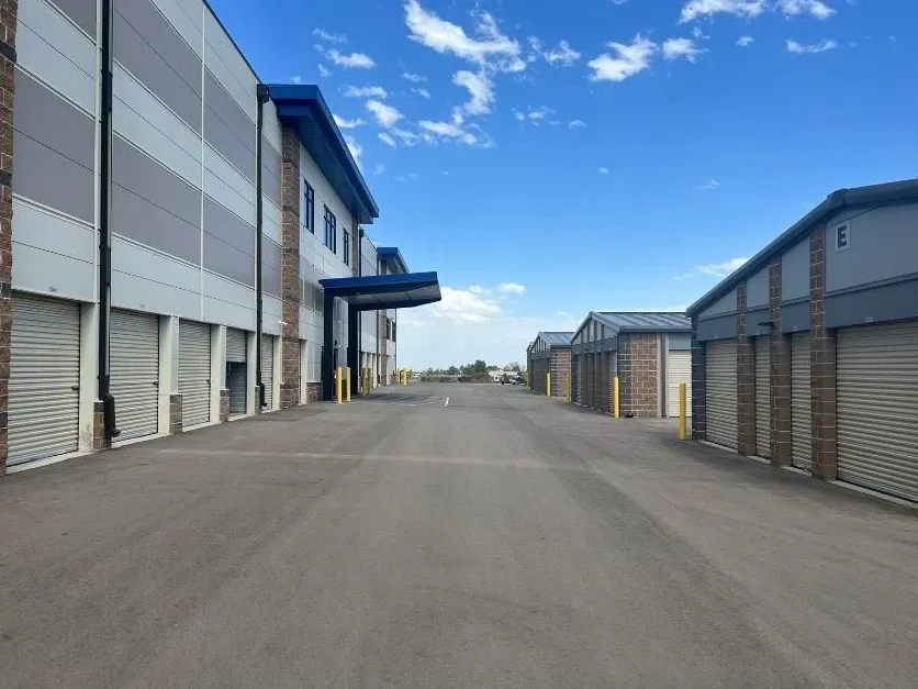 Drive-up storage units at the Arvada 72 facility.