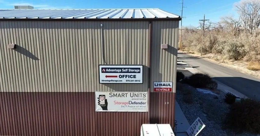 Smart storage unit with high-tech security at the Grand Junction facility