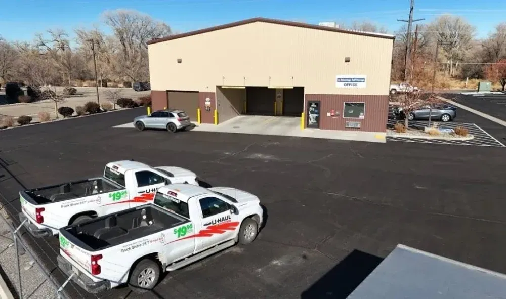 Advantage self storage truck available at grand junction