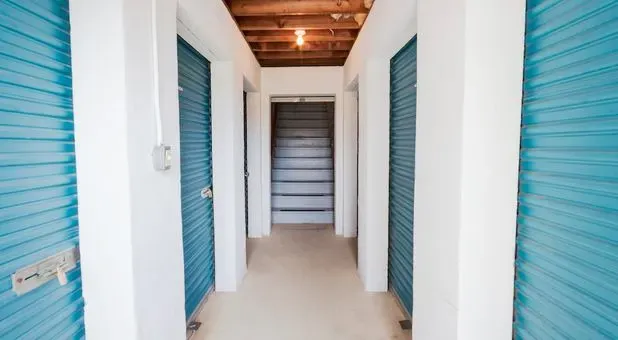 Non-climate controlled storage units with a simple interior layout