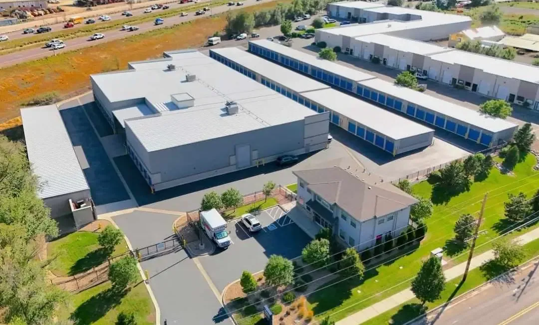 Exterior view of the storage facility at the Arvada East location.